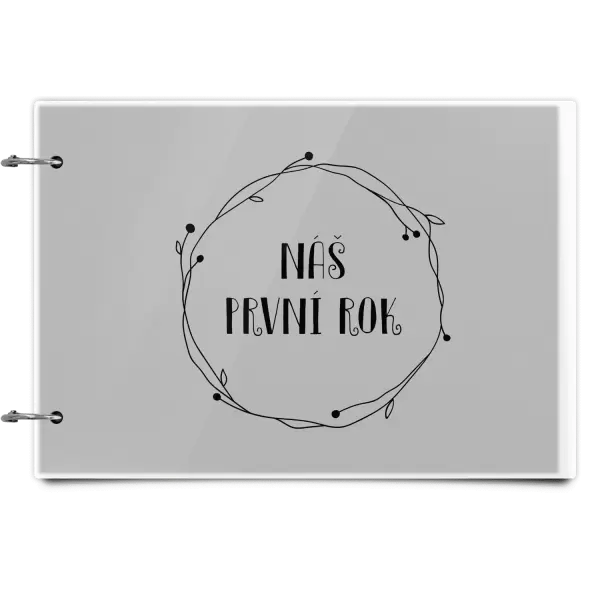 Plexi album se sponami Věnec 5