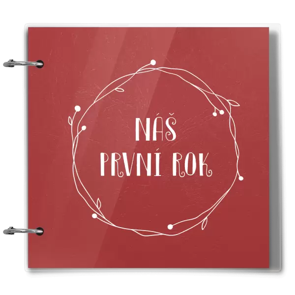 Plexi album se sponami Věnec 5