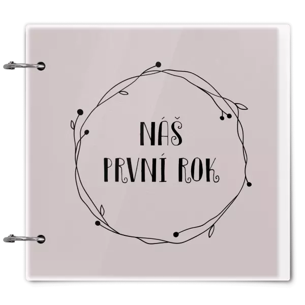 Plexi album se sponami Věnec 5
