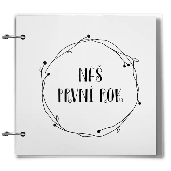 Plexi album se sponami Věnec 5