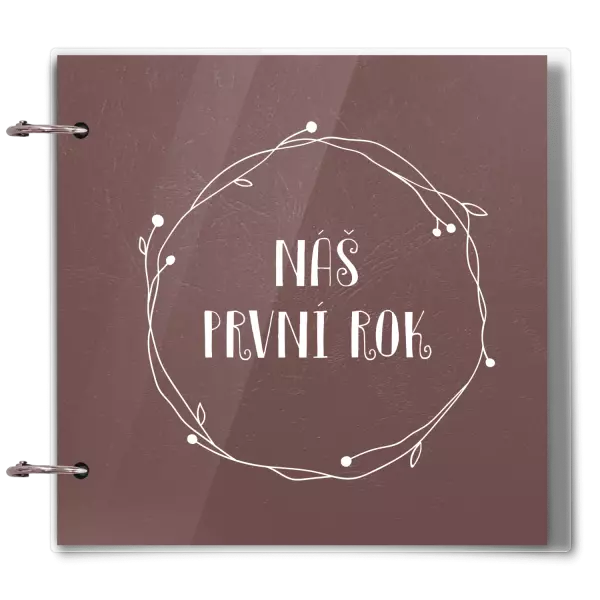 Plexi album se sponami Věnec 5