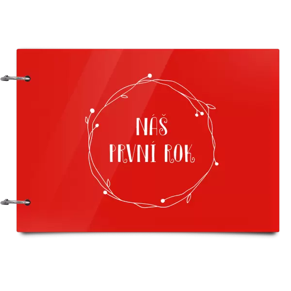 Plexi album se sponami Věnec 5