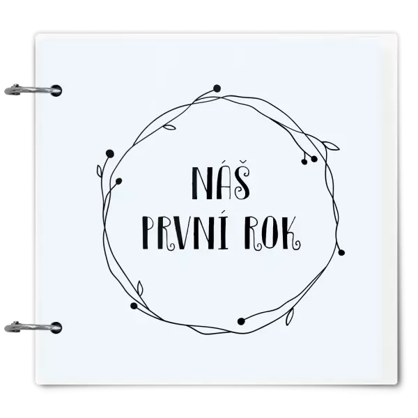 Plexi album se sponami Věnec 5