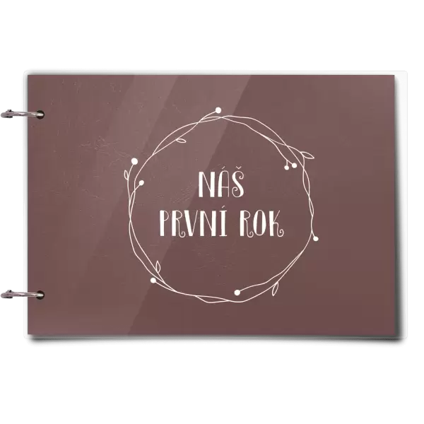 Plexi album se sponami Věnec 5