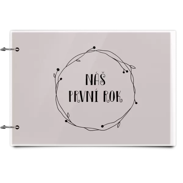 Plexi album se sponami Věnec 5