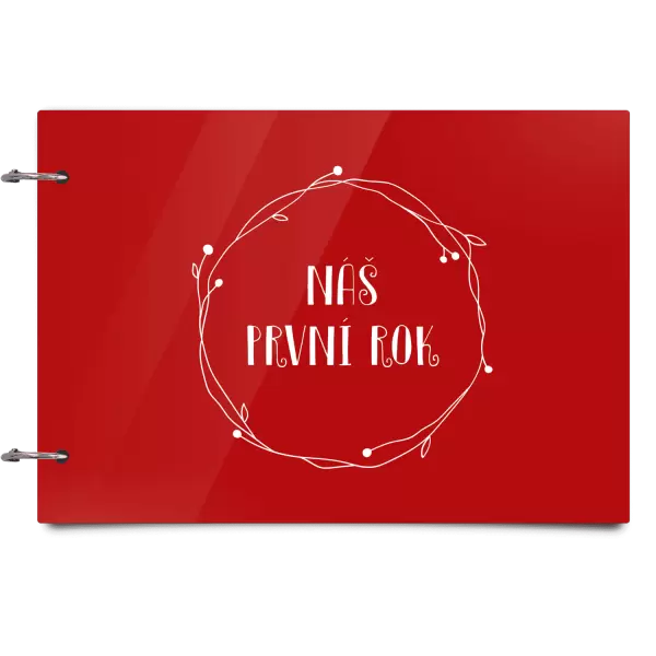 Plexi album se sponami Věnec 5