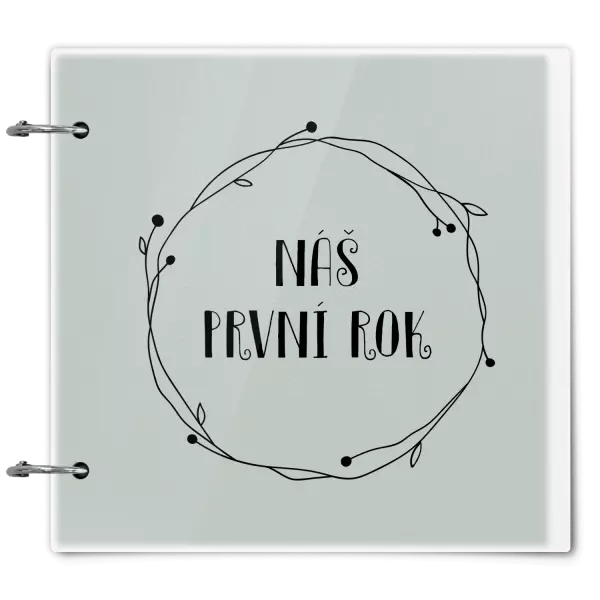 Plexi album se sponami Věnec 5