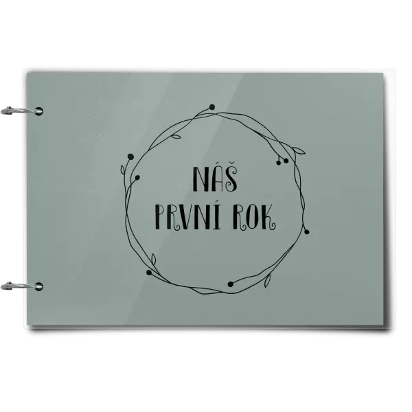 Plexi album se sponami Věnec 5