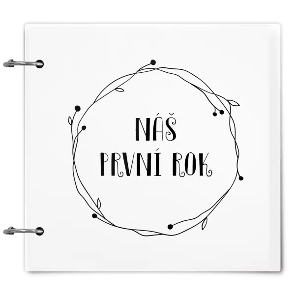 Plexi album se sponami Věnec 5