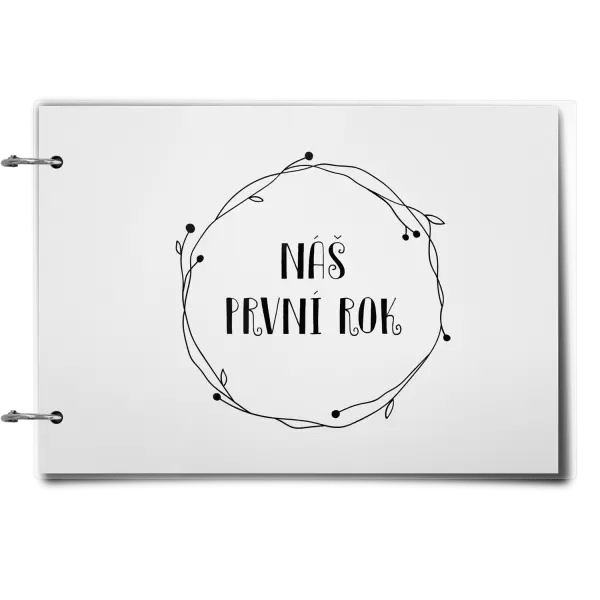 Plexi album se sponami Věnec 5