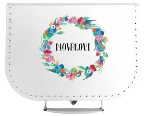 Kufřík Barevné lístečky s příjmením