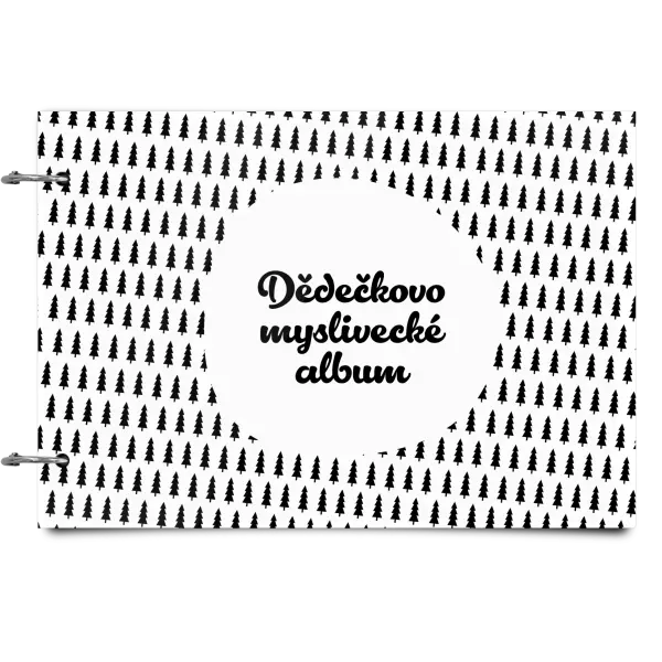 Plexi album se sponami Myslivecké se stromy