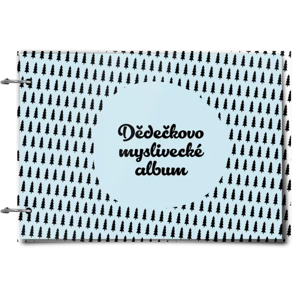 Plexi album se sponami Myslivecké se stromy