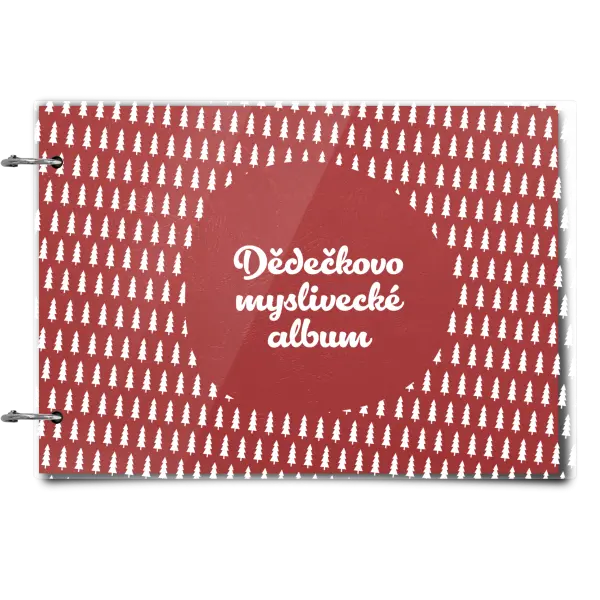 Plexi album se sponami Myslivecké se stromy