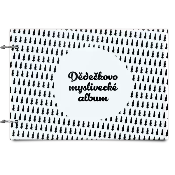 Plexi album se sponami Myslivecké se stromy