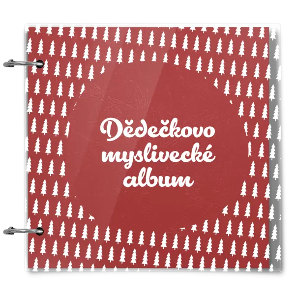 Plexi album se sponami Myslivecké se stromy