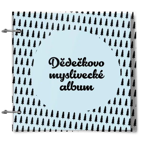 Plexi album se sponami Myslivecké se stromy