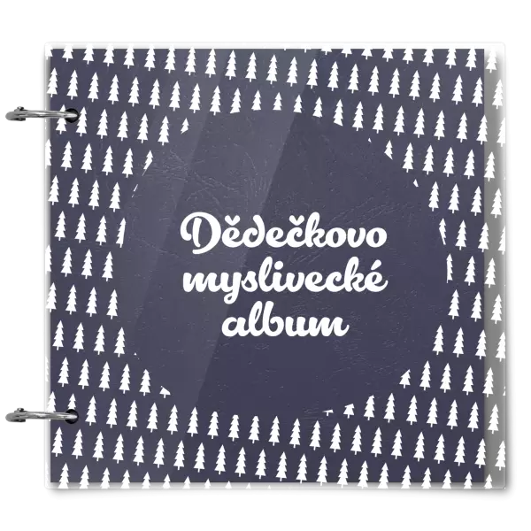 Plexi album se sponami Myslivecké se stromy