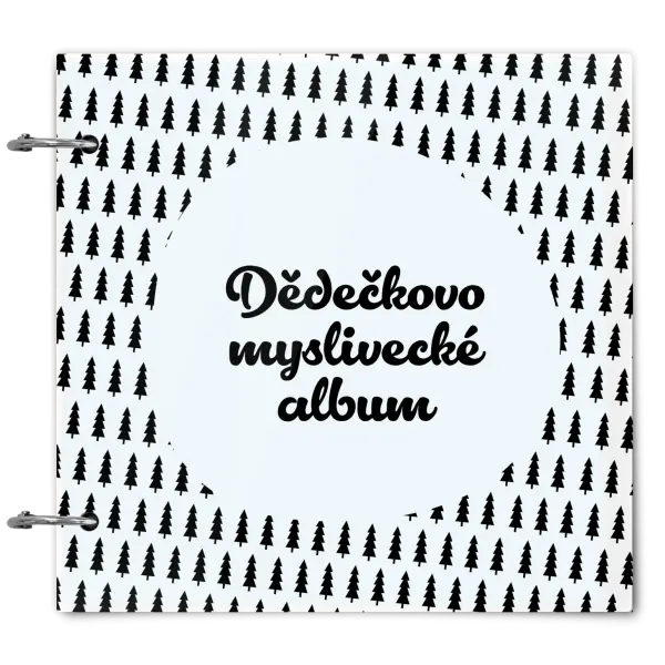 Plexi album se sponami Myslivecké se stromy
