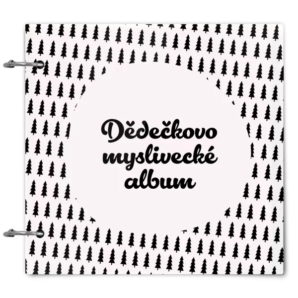 Plexi album se sponami Myslivecké se stromy
