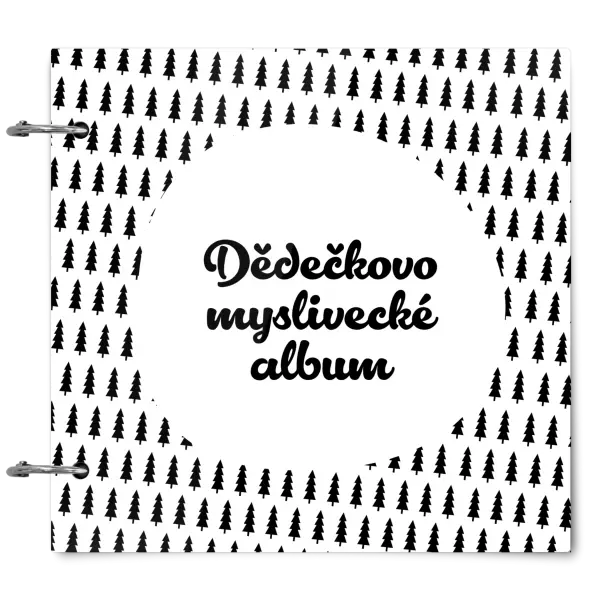 Plexi album se sponami Myslivecké se stromy