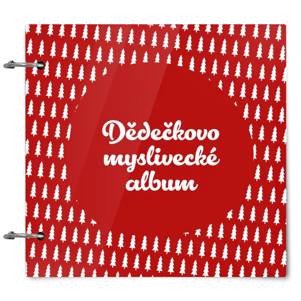 Plexi album se sponami Myslivecké se stromy