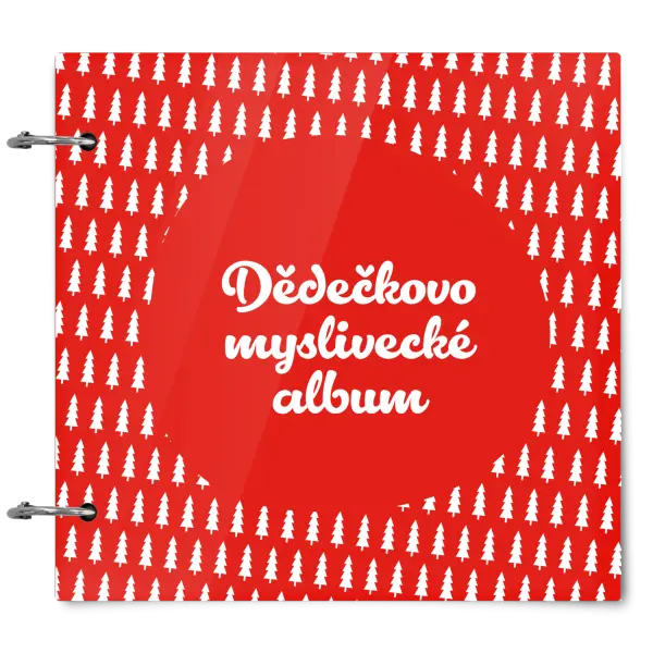 Plexi album se sponami Myslivecké se stromy