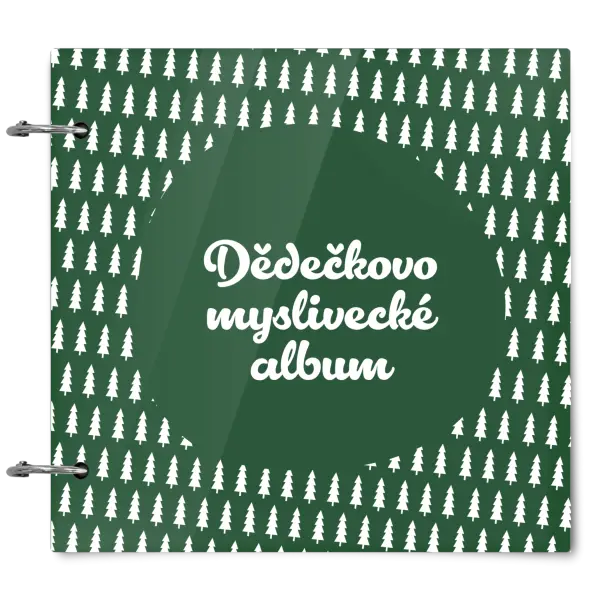Plexi album se sponami Myslivecké se stromy