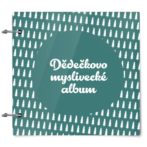Plexi album se sponami Myslivecké se stromy
