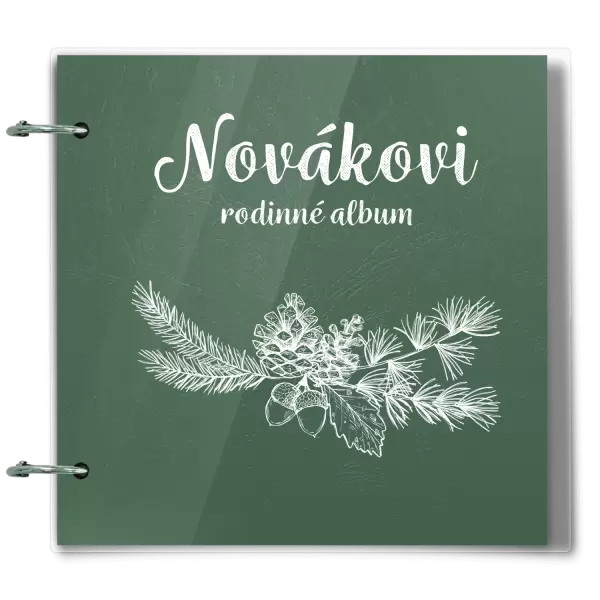 Plexi album se sponami Větvičky