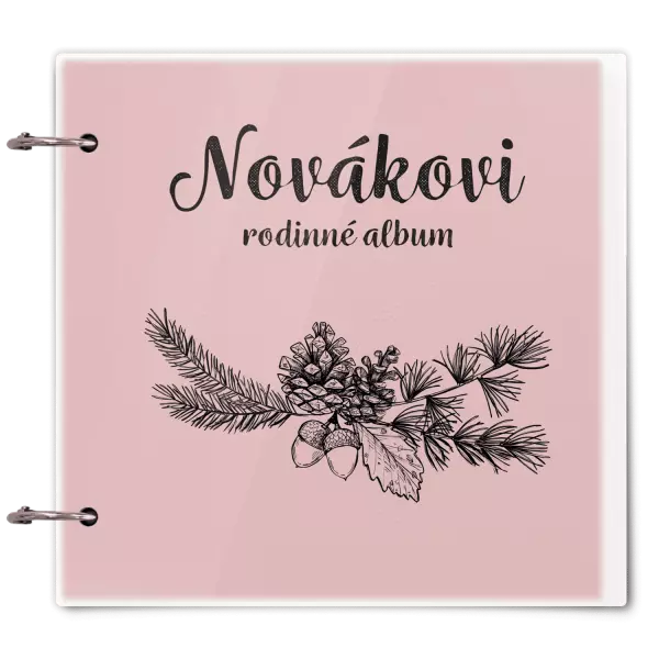 Plexi album se sponami Větvičky