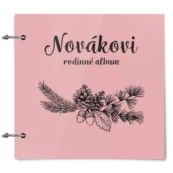 Plexi album se sponami Větvičky