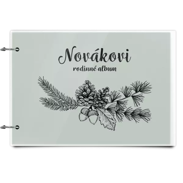 Plexi album se sponami Větvičky