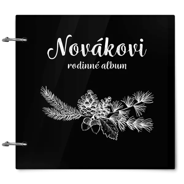 Plexi album se sponami Větvičky