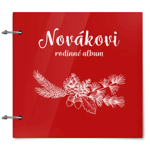 Plexi album se sponami Větvičky