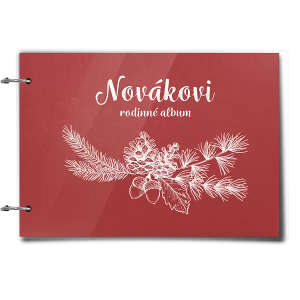 Plexi album se sponami Větvičky