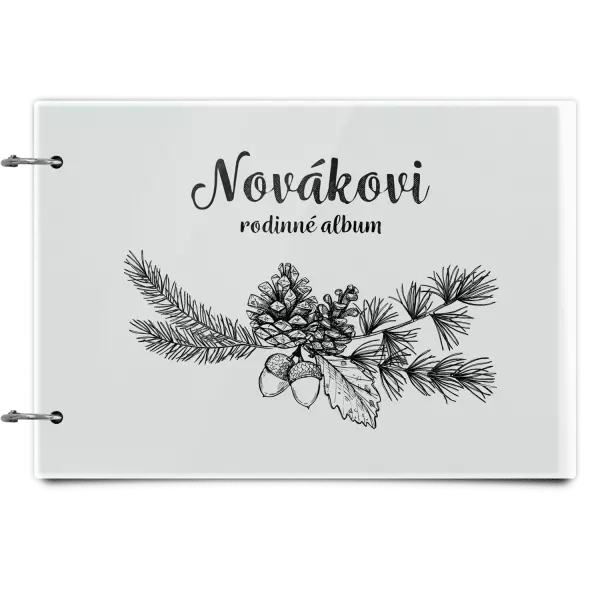 Plexi album se sponami Větvičky