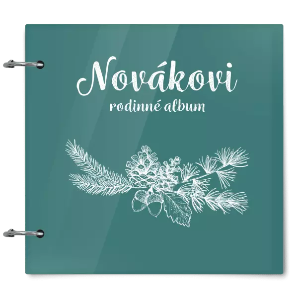 Plexi album se sponami Větvičky