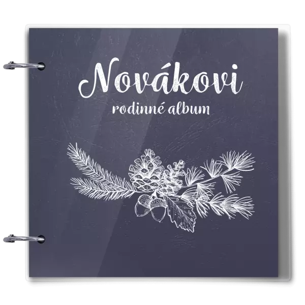 Plexi album se sponami Větvičky