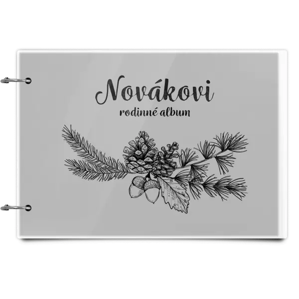Plexi album se sponami Větvičky