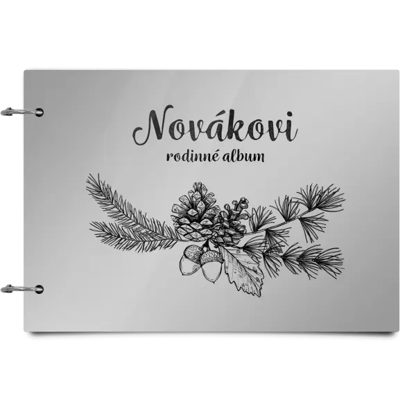 Plexi album se sponami Větvičky