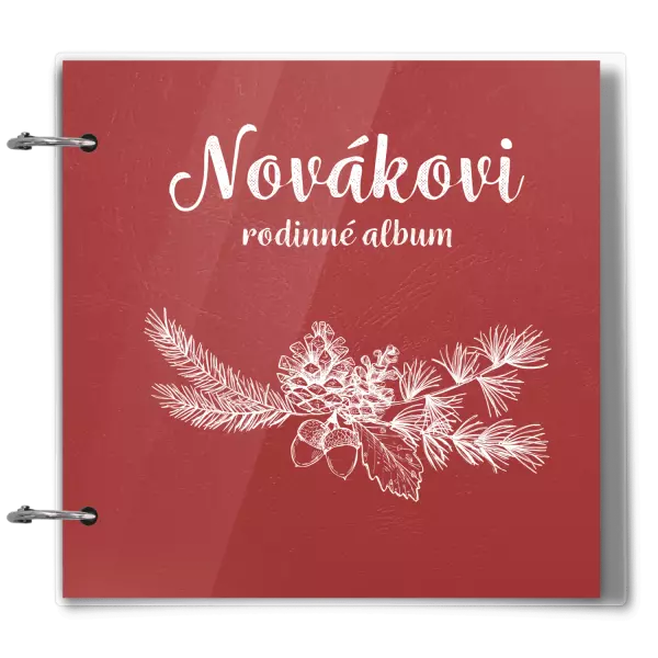 Plexi album se sponami Větvičky