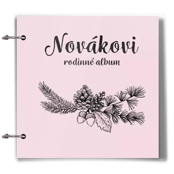 Plexi album se sponami Větvičky