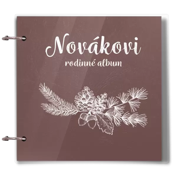 Plexi album se sponami Větvičky