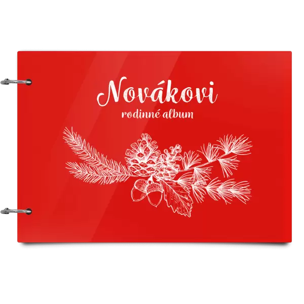 Plexi album se sponami Větvičky