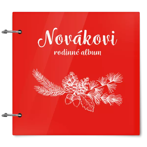 Plexi album se sponami Větvičky