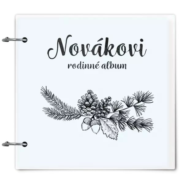 Plexi album se sponami Větvičky