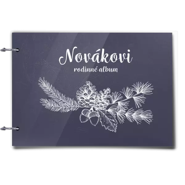 Plexi album se sponami Větvičky