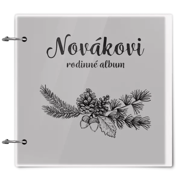 Plexi album se sponami Větvičky