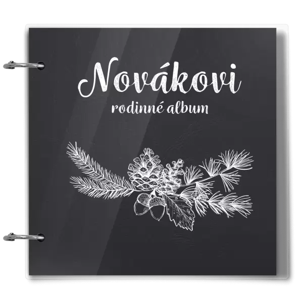 Plexi album se sponami Větvičky